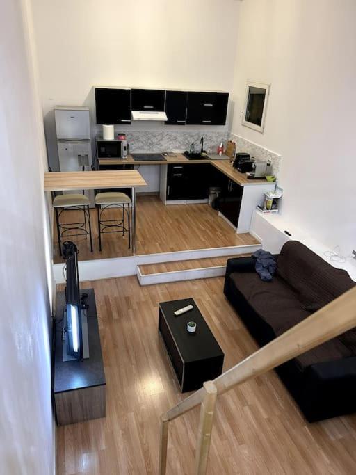 Charmant Studio Avec Mezzanine Nice Luaran gambar